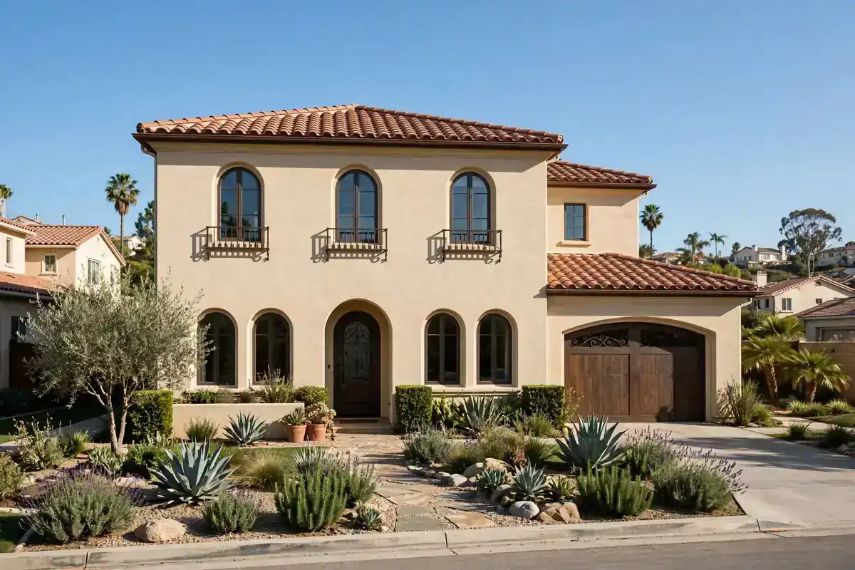 Two-story Mediterranean home in Laguna Niguel, CA — typical of the neighborhoods served